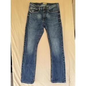Wrangler 20X Jeans Mens 34x34 Blue Denim Straight Leg   Cotton